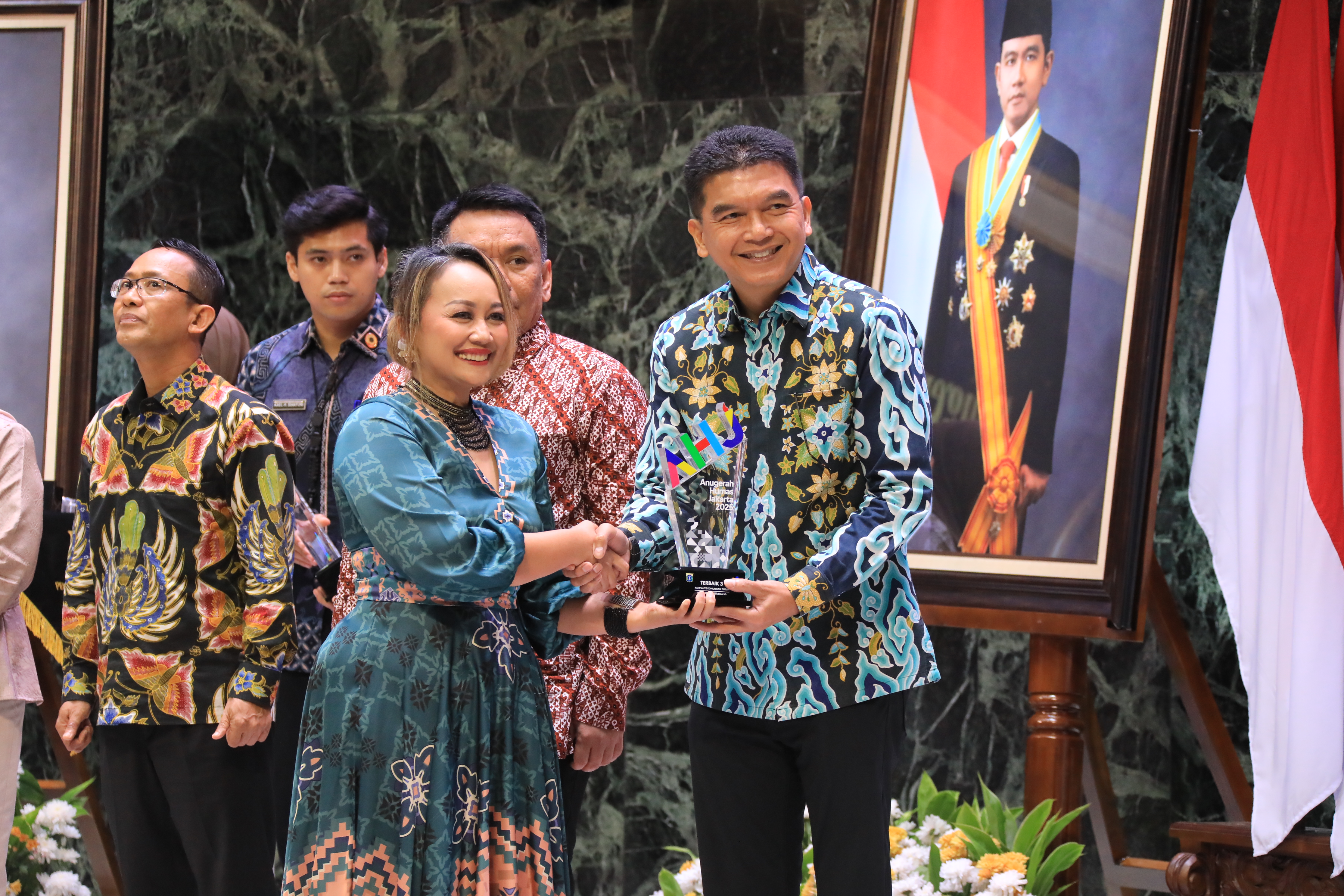 PT Pembangunan Jaya Ancol Tbk Raih Juara 3 Anugerah Humas Jakarta 2025 Kampanye Komunikasi Publik Kategori BUMD